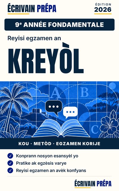 Cover: Reyisi egzamen 9e AF — Kreyòl